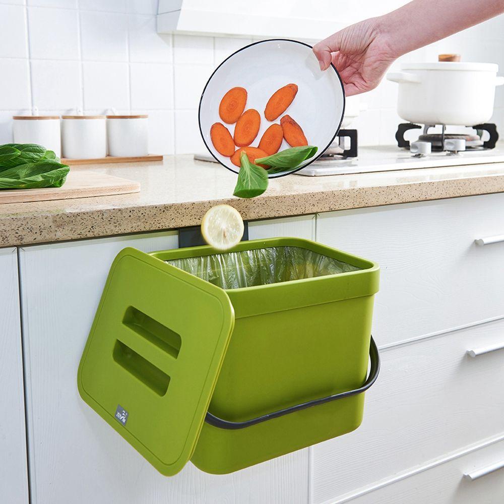 Thùng Đựng Rác Có Nắp Gắn Tường Chống Mùi Tiện Dụng
