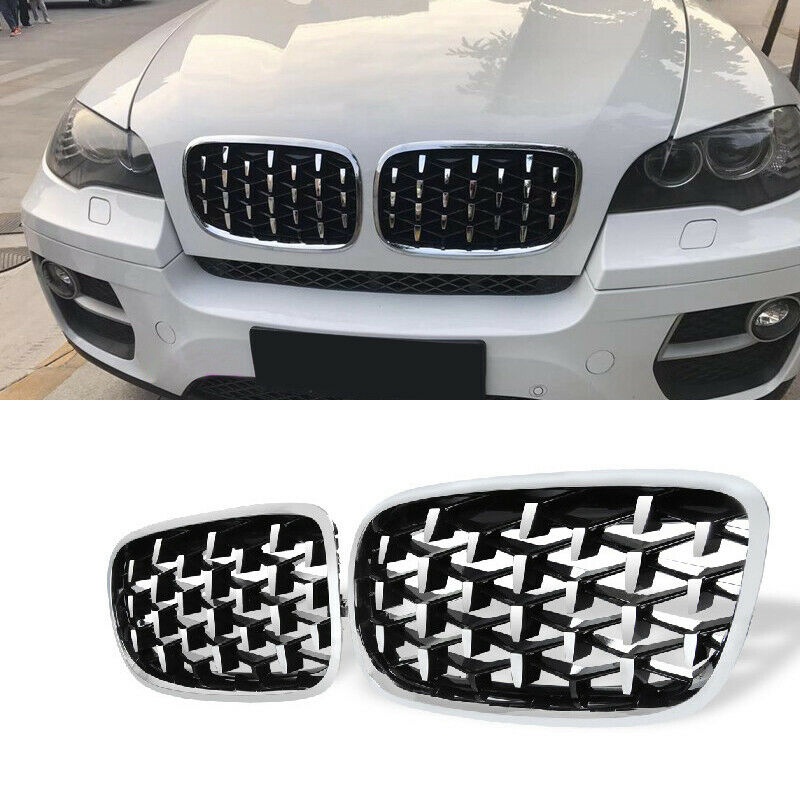 Lưới TảN NhiệT MàU BạC GắN Mui Xe BMW X5 E70 / X6 E71 2008-2013