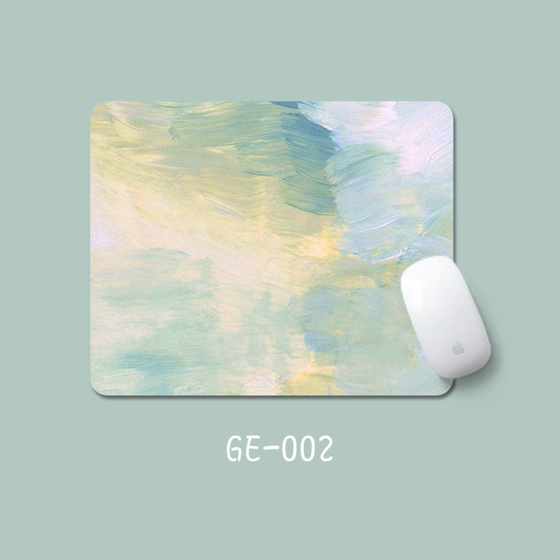 Tấm Lót Chuột Hình Vuông Dày Dặn Chống Trượt Thiết Kế Đơn Giản Dễ Thương