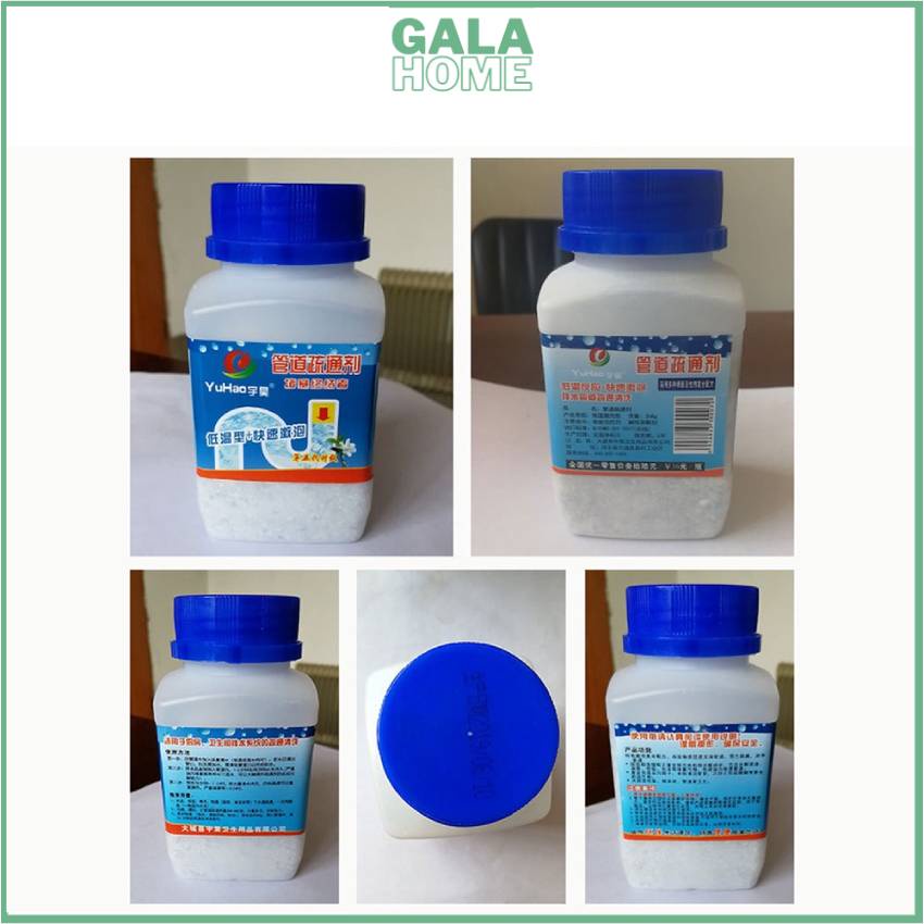 Bột Thông Tắc Cống Cực Mạnh Thông Tắc Cống, Đường Ống, Bồn Cầu, Bồn Rửa Mặt 260g GALA HOME