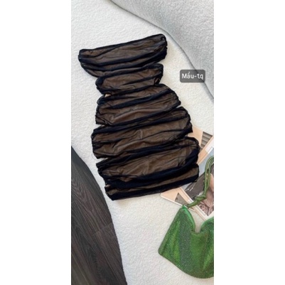 Váy lưới khoét body