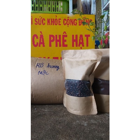 Cafe Robusta Honey rang mộc nguyên chất Ban Mê Thuột 500g