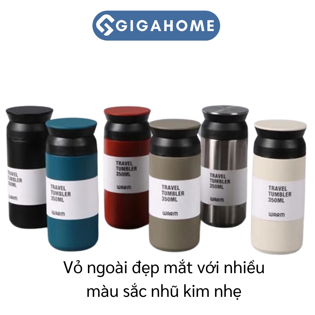Bình Cà Phê Giữ Nhiệt 350ml GIGAHOME Sang Trọng, Tinh Tế 9327