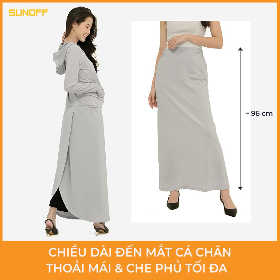 [Mã FAGREAT55 giảm tới 50K đơn 250K] Váy Chống Nắng/Vải Ceramic Silk Ngăn Nhiệt: SUNCOOLING | BigBuy360 - bigbuy360.vn