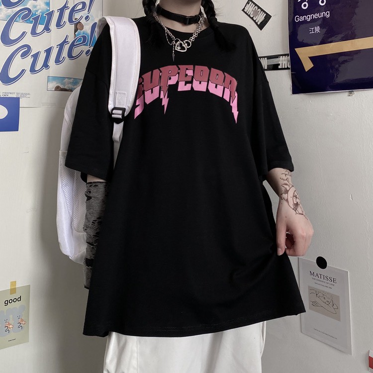 Áo thun tay lỡ form rộng unisex Neko.sg ATL164