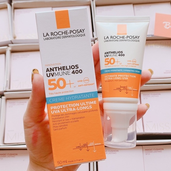 Kem Chống Nắng Laroche Posay Anthelios SPF50+ Dạng Gel Vạch Xanh Dương- 50ML