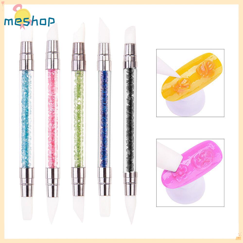 ❦Tôi❦ Bút Silicone Hai Đầu Vẽ Họa Tiết Cho Móng Tay Chuyên Nghiệp DIY