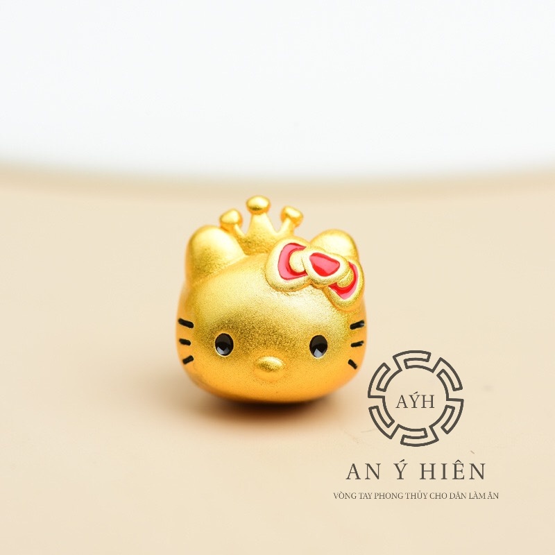 Charm Kitty đỏ công chúa #C531 ( An Ý Hiên)