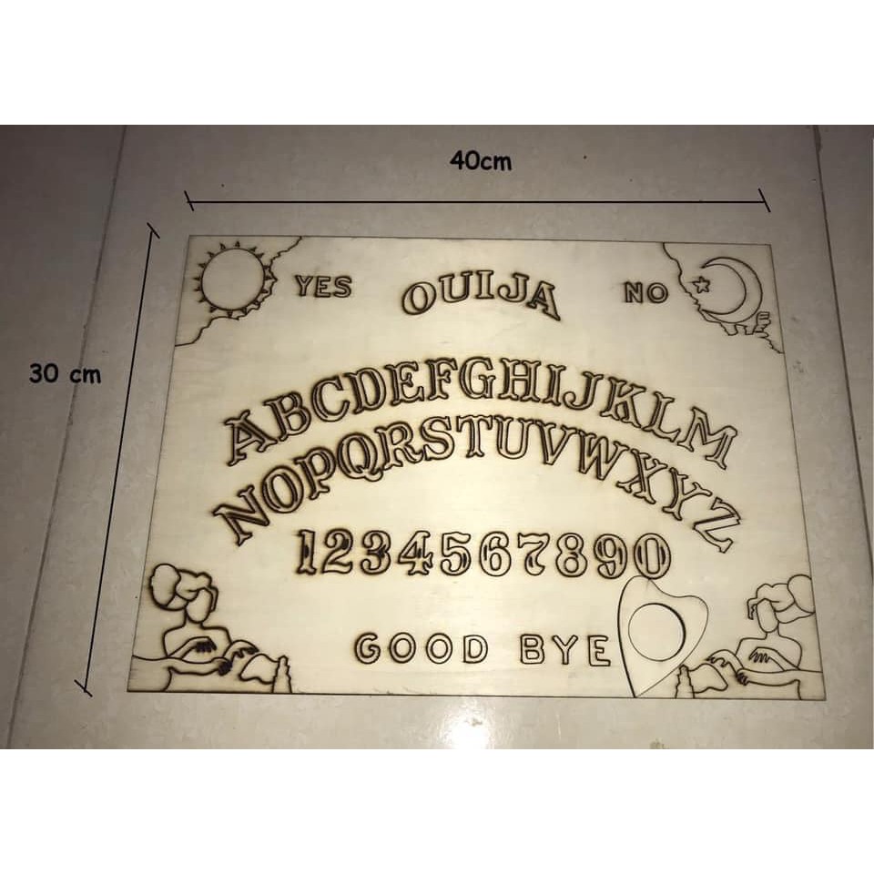 Bảng cầu cơ Bảng Ouija gỗ