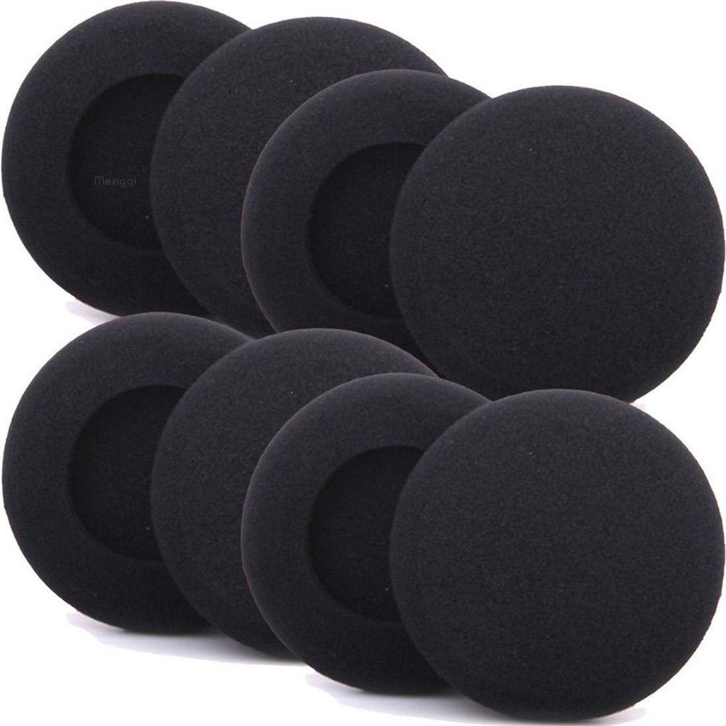 10pcs 50MM Foam Pads Sponge Ear Pads Cushion Headphone Headset Cover Cap
