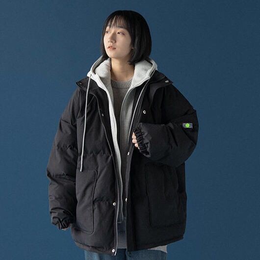 Áo Khoác Cotton Dày Dáng Rộng Kiểu Hàn Quốc Thời Trang Mùa Đông Cho Nữ | BigBuy360 - bigbuy360.vn