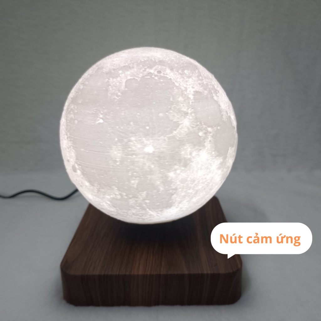 Đèn ngủ mặt trăng lơ lửng cảm ứng - Mặt trăng lơ lửng trang trí siêu đẹp (BẢO HÀNH 6 THÁNG)
