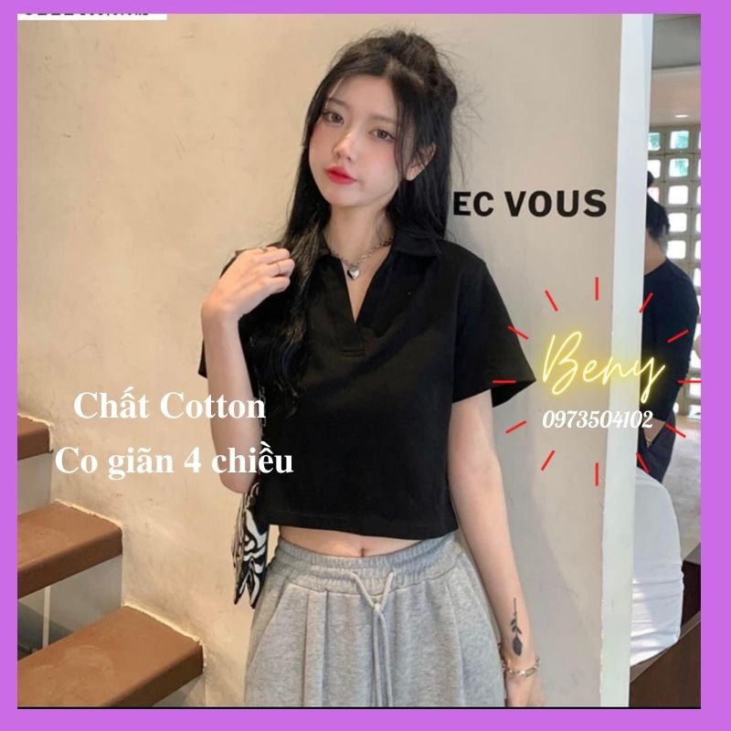 PHÔNG CROPTOP CỔ TRỤ ĐẸP ( GIÁ SỈ)