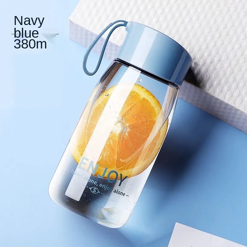 Bình đựng nước bằng nhựa trong suốt chống tràn thiết kế đơn giản dễ thương