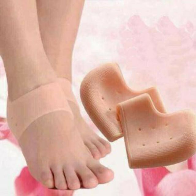 Vớ/tất silicon bảo vệ gót chân, cổ chân &amp; mắt cá chân – giúp em chân, giảm gai gót chân, đau gót chân