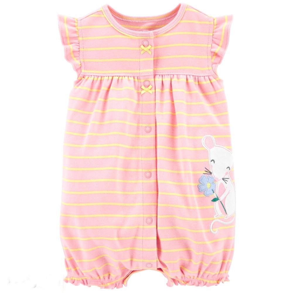 Body đùi bé gái Bigbaby, chất thun cotton xuất xịn Carter kiểu cánh tiên/dây cho bé gái 0 - 13kg