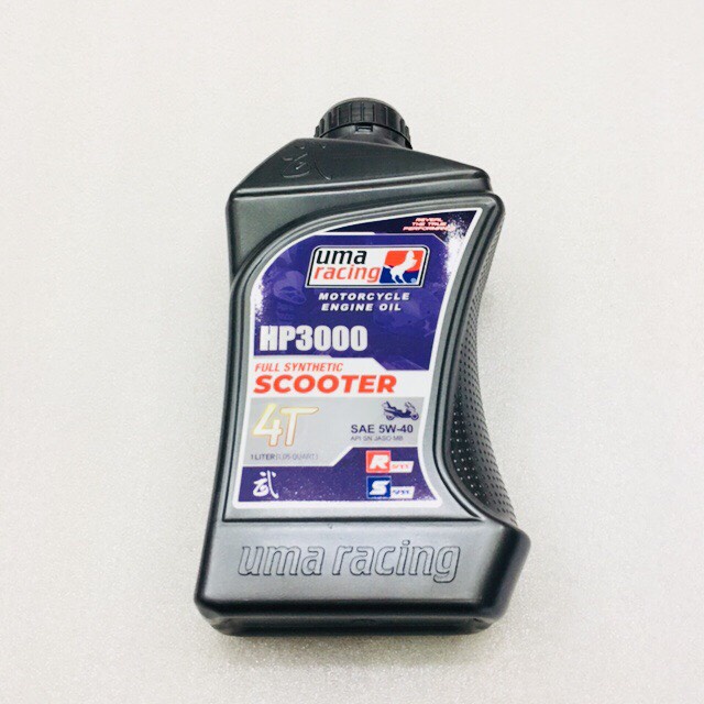 Nhớt Tay Ga Cao Cấp UMA RACING FULL SYNTHETIC 5W40 1L