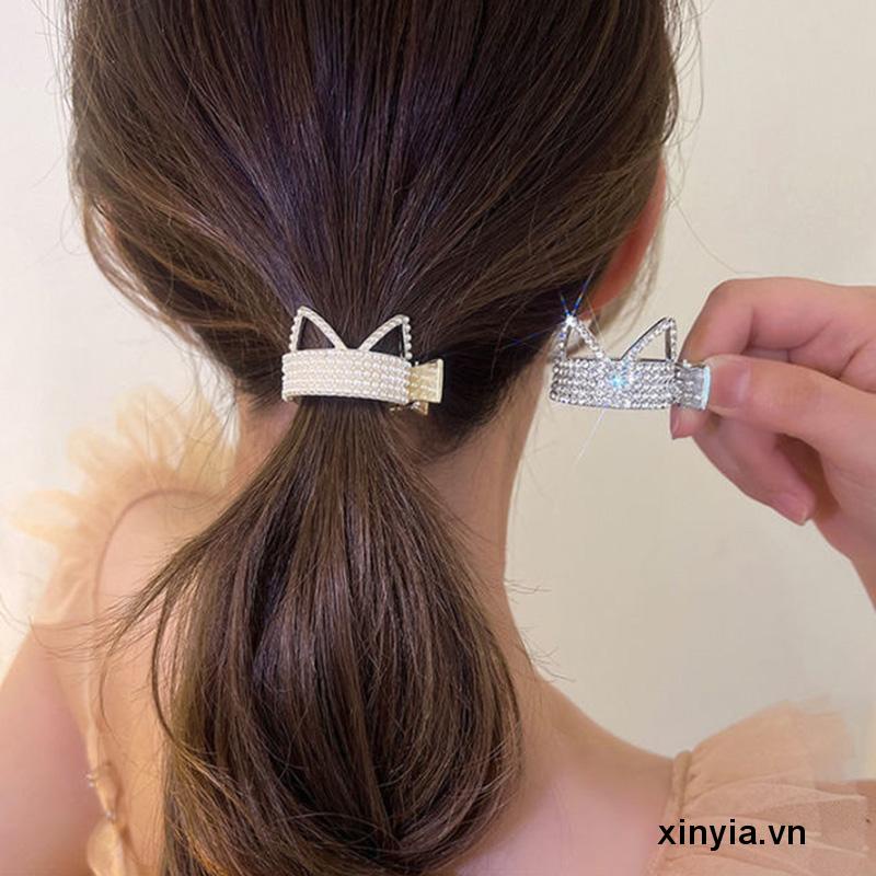 Kẹp Tóc Tai Mèo Cố Định Chống Chảy Xệ Chất Lượng Cao