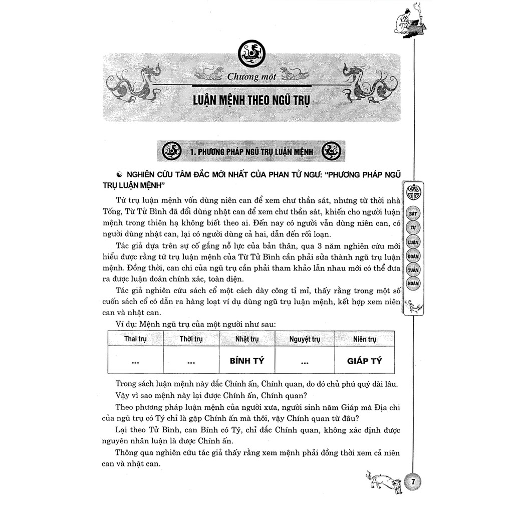 Sách - Bát tự luận đoán tuần hoàn - Tác giả Phan Tử Ngư