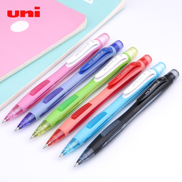 BÚT CHÌ BẤM CAO CẤP UNI SHALAKU S 0.5MM M5-228