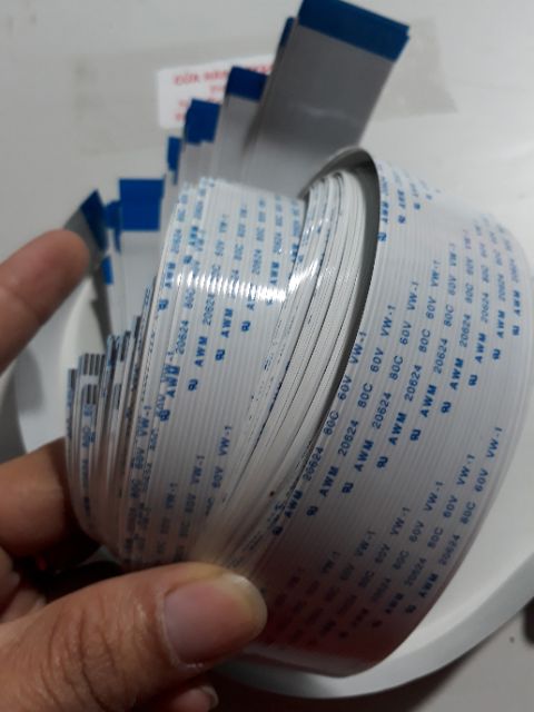 Dây cáp lụa mỏng 30p khoảng cách giữa các chân cáp 1.0mm2. Dây dài 50cm
