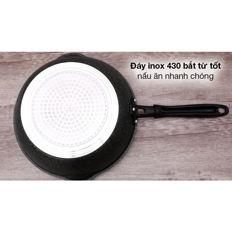 Chảo sâu đáy từ miệng rót SUNHOUSE SHS20MRD, SHS26MRD, SHS28MRD, SHS30MRD (20cm / 26cm / 28cm / 30cm)