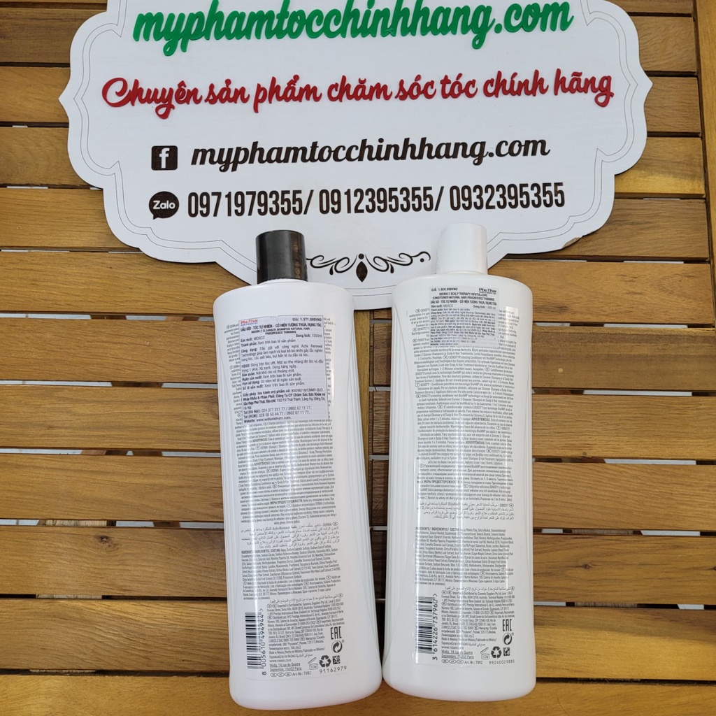 DẦU GỘI XẢ NIOXIN 2 1000ML*2 (CHO TÓC MẢNH, TỰ NHIÊN, RỤNG NHIỀU)
