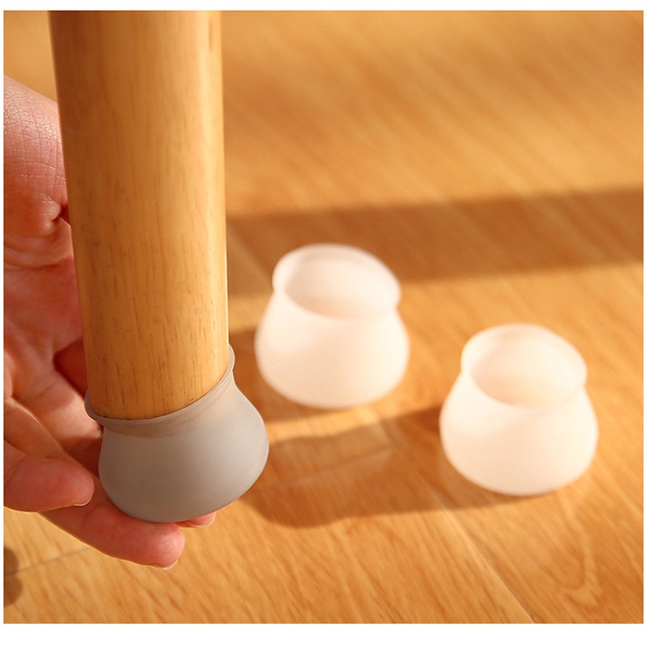 Miếng silicone dày bọc chân bàn ghế chống trượt không gây tiếng ồn