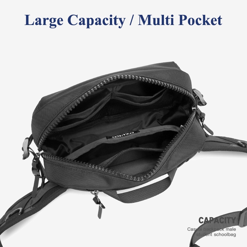 Túi đeo chéo ngực OZUKO chống thấm nước thời trang cho nam
 | BigBuy360 - bigbuy360.vn