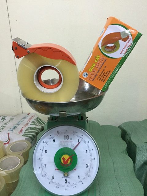 Cắt băng dính to, Tay cắt băng dính 1kg/cuôn