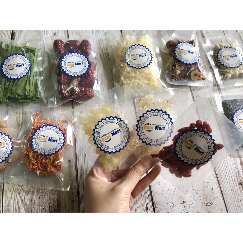 Combo nguyên liệu lẻ nấu chè dưỡng nhan - Nấu chè dương nhan nguyên liệu tự chọn