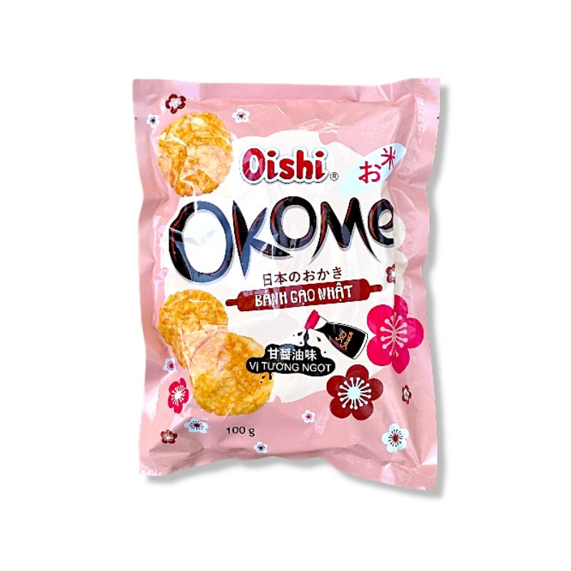 Bánh gạo nhật Oishi Okome gói 100g