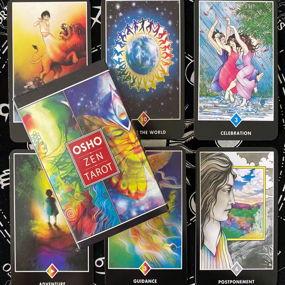 Trò chơi đánh bài tùy chỉnh của Osho Zen Tarot-Anh