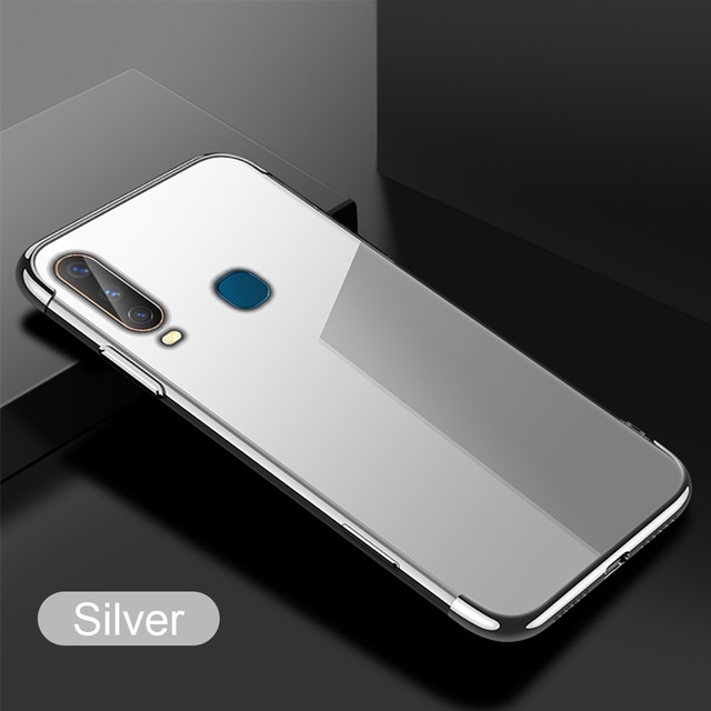 5 MÀU ỐP LƯNG MICA MÀU VIỀN SILICON VIVO V11 V20 SE Pro V11i V9 V7 Plus V5 Lite