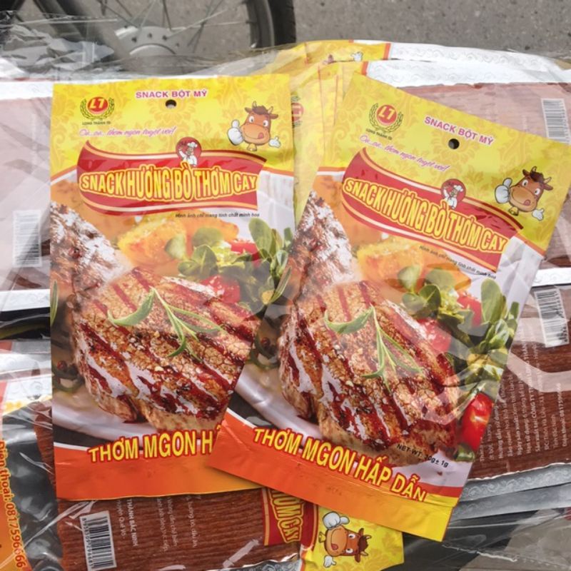 20 gói snack Hương bò thơm cay
