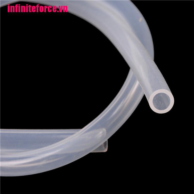 Ống Cao Su Silicon Mềm Trong Suốt Không Độc Hại 1m