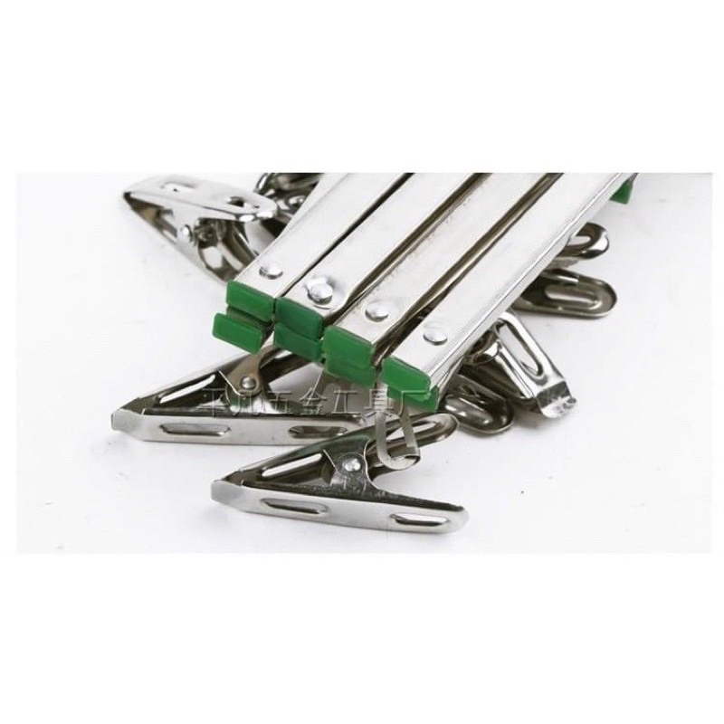 Móc Chùm Inox/Móc Chùm Cao Cấp 35 Kẹp