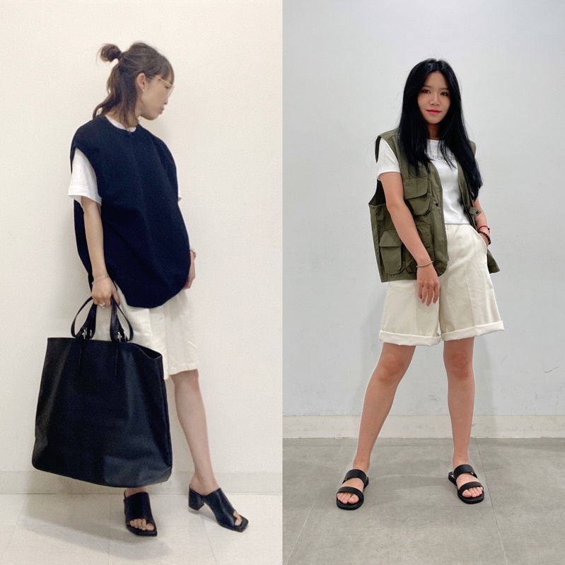 Quần sóc bò denim thời trang, thanh lịch của GU - Nhật Bản