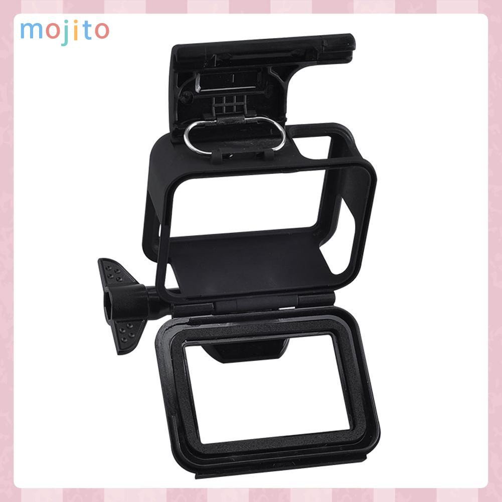 MOJITO Standard Frame Mount Protective Housing Case &amp; Lens Cover For GoPro Hero 5