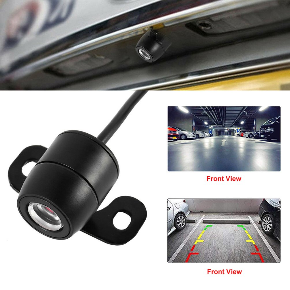 Camera HD CCD Góc Rộng Xoay Tự Động Tầm Nhìn Ban Đêm Chống Thấm Nước Tiện Dụng Cho Xe Hơi