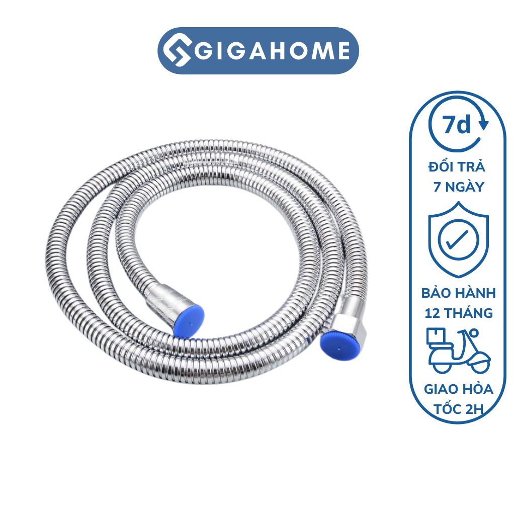 Dây Sen Cấp Nước Vòi Hoa Sen, Vòi Xịt GIGAHOME Thiết Kế 2 Đầu Đảo Ngược 1.5M 6049