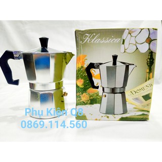 Bình pha cafe Espresso (Moka pot) dung tích 03 cup (150ml)