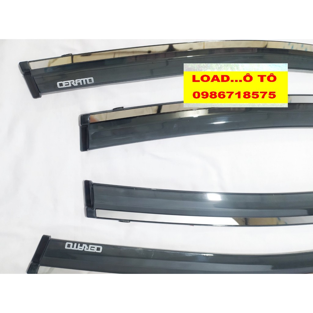 VÈ CHE MƯA XE KIA CERATO 2019-2021 chỉ mạ Cao Cấp