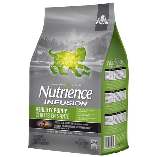 Hạt Nutrience Infusion cho Chó con, vị gà rau củ 500g