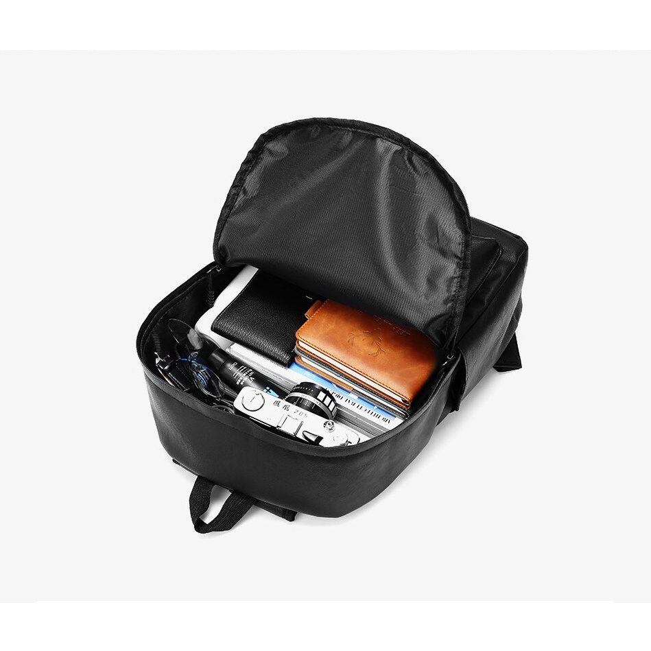 Balo nam nữ thời trang PADO 574 chất liệu da PU nhập khẩu chống thấm nước - Ngăn laptop 15.6in chống sốc chuyên dụng