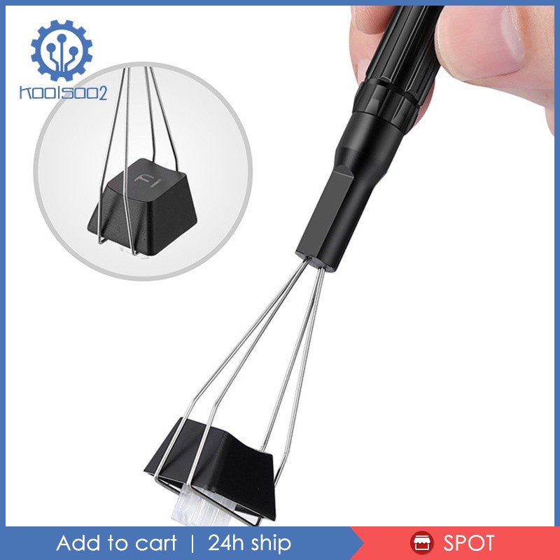 Keycap Puller Stainless Steel Remove for Mechanical Keyboard DIY Silver