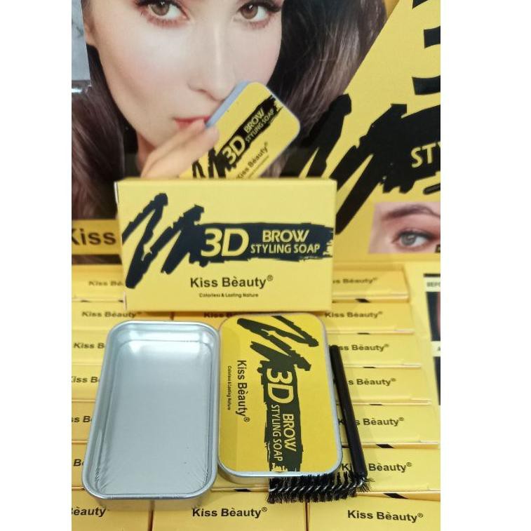 (hàng Mới Về) Xà Phòng Tạo Kiểu Lông Mày 3d Kiss Beauty Per.68181-03 | BigBuy360 - bigbuy360.vn