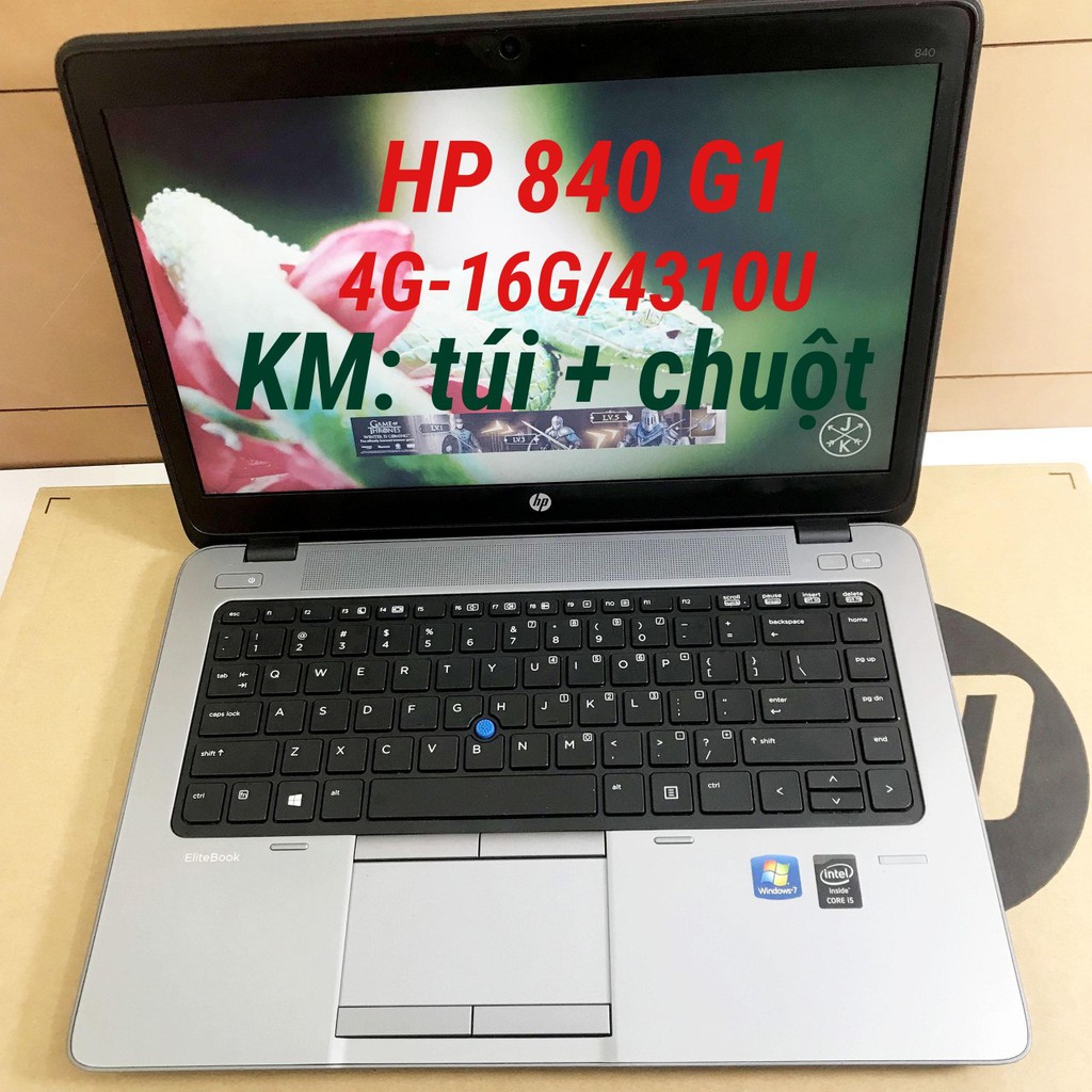  Laptop hp 840 G1 4G/8G/128/256G/43100U + KM Hấp dẫn | BigBuy360 - bigbuy360.vn