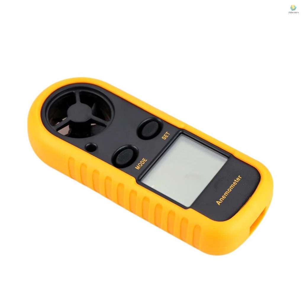 Máy Đo Tốc Độ Gió Kỹ Thuật Số LCD Mini Có Đèn Nền