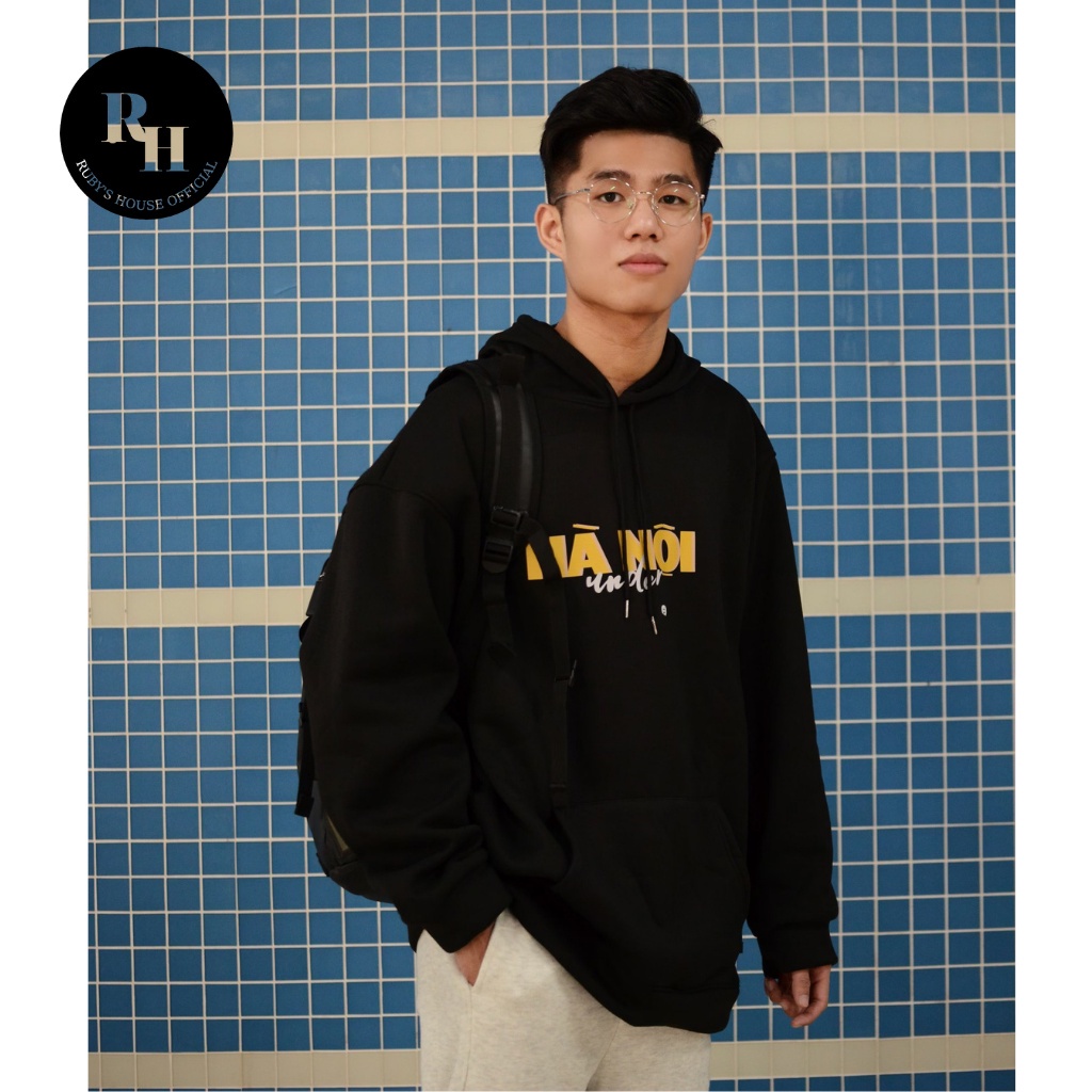 Áo nỉ Hoodie local brand, form rộng nam nữ Unisex dài tay chất liệu Nỉ Bông in Hình Log | BigBuy360 - bigbuy360.vn